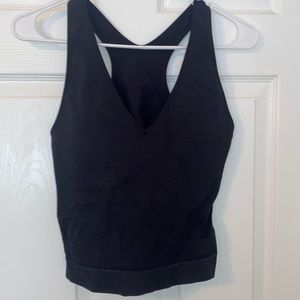 Joy Lab Ribbed Seamless Tank with Built in Sports Bra